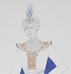 Aladin - Costume Design for Prince Ali