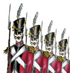 The Nutracker - Costume design for Soldiers